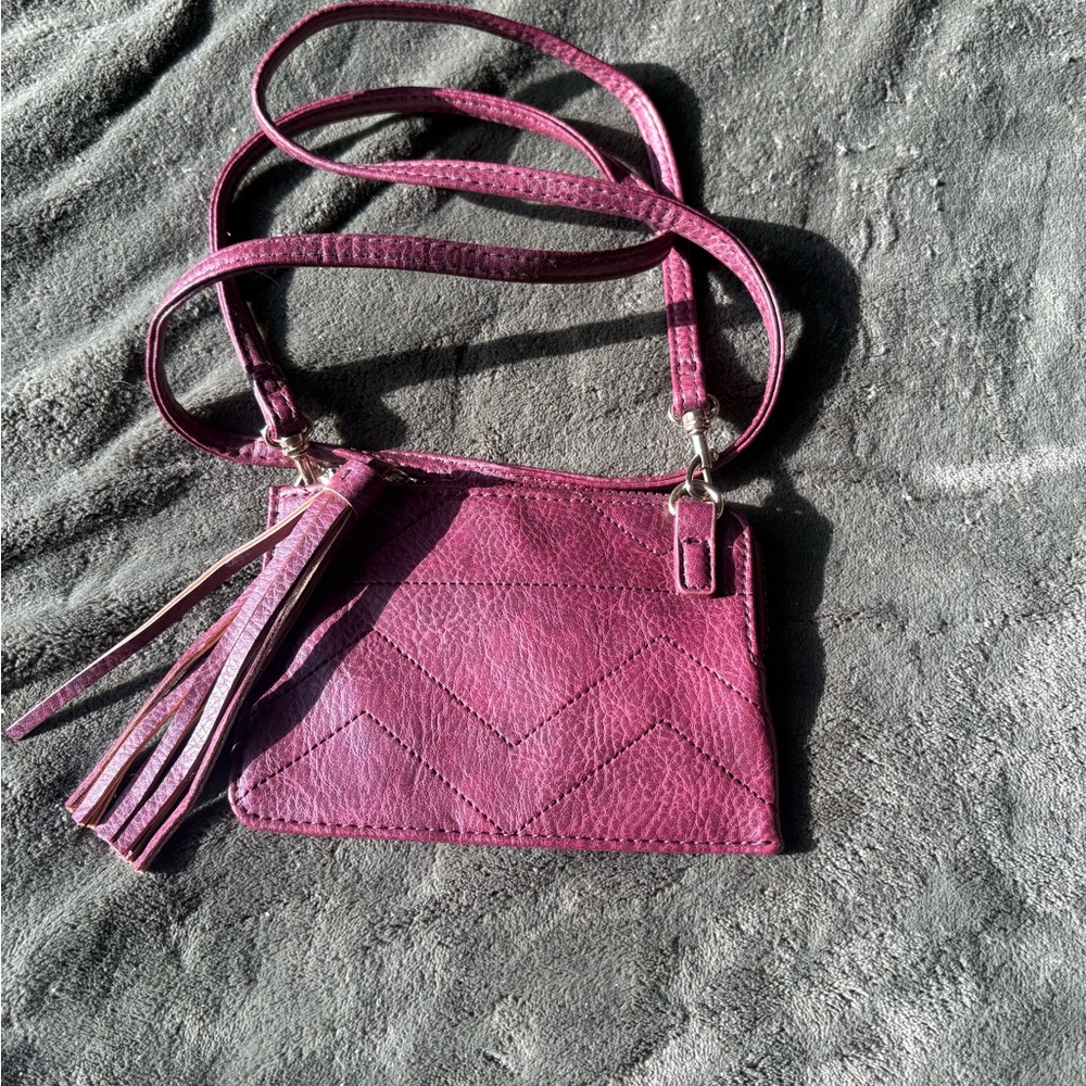 Elegant Purple Crossbody Bag
